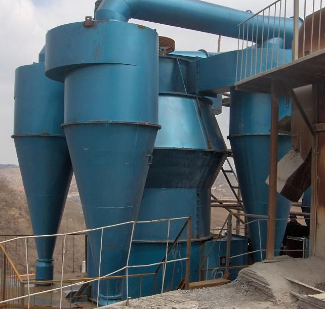 Special classifier for fly ash